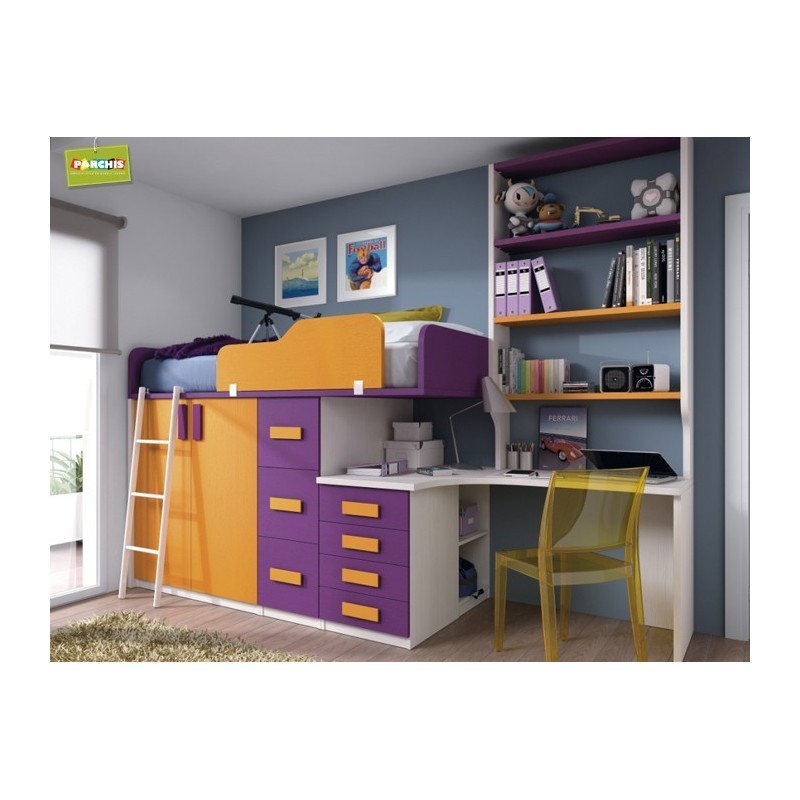 27-DORMITORIOS JUVENILES CAMAS TREN EN MORATALAZ