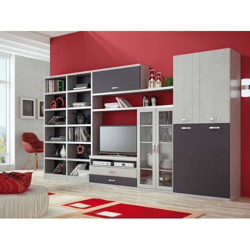 Dormitorio en salón