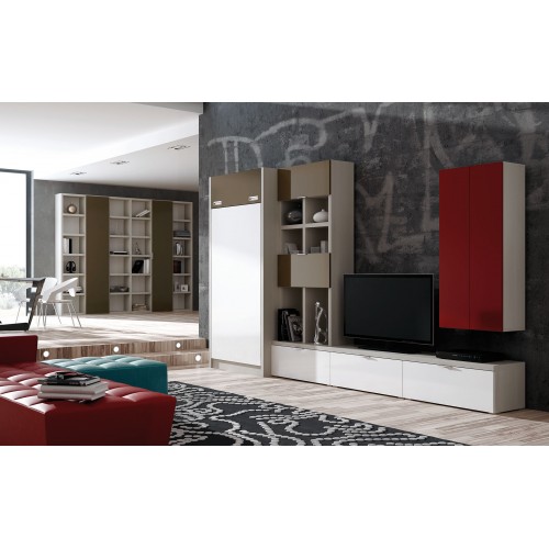 Dormitorio en salón uno