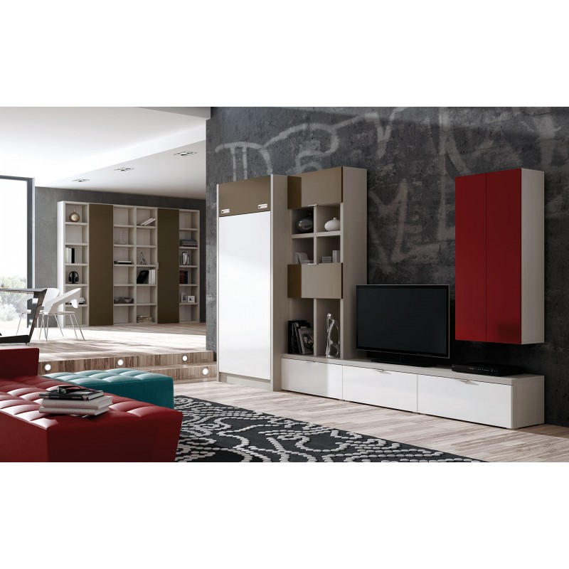 Dormitorio en salón uno